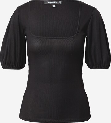 Missguided Shirt in Black: front