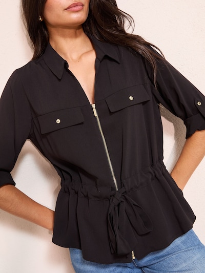 Friends Like These Bluse in schwarz, Produktansicht