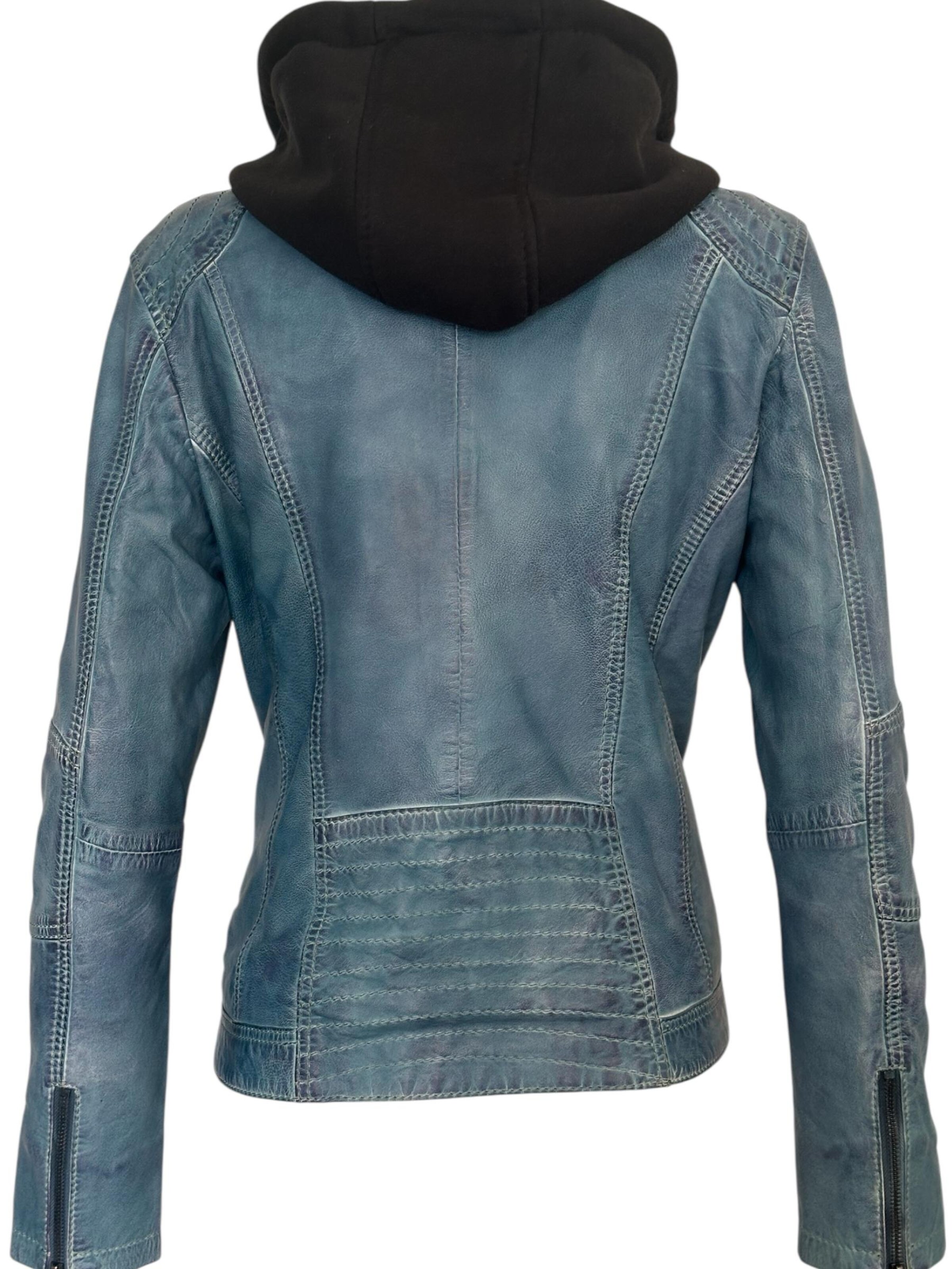 CBL Between-season jacket 'Lederjacke' in Blue
