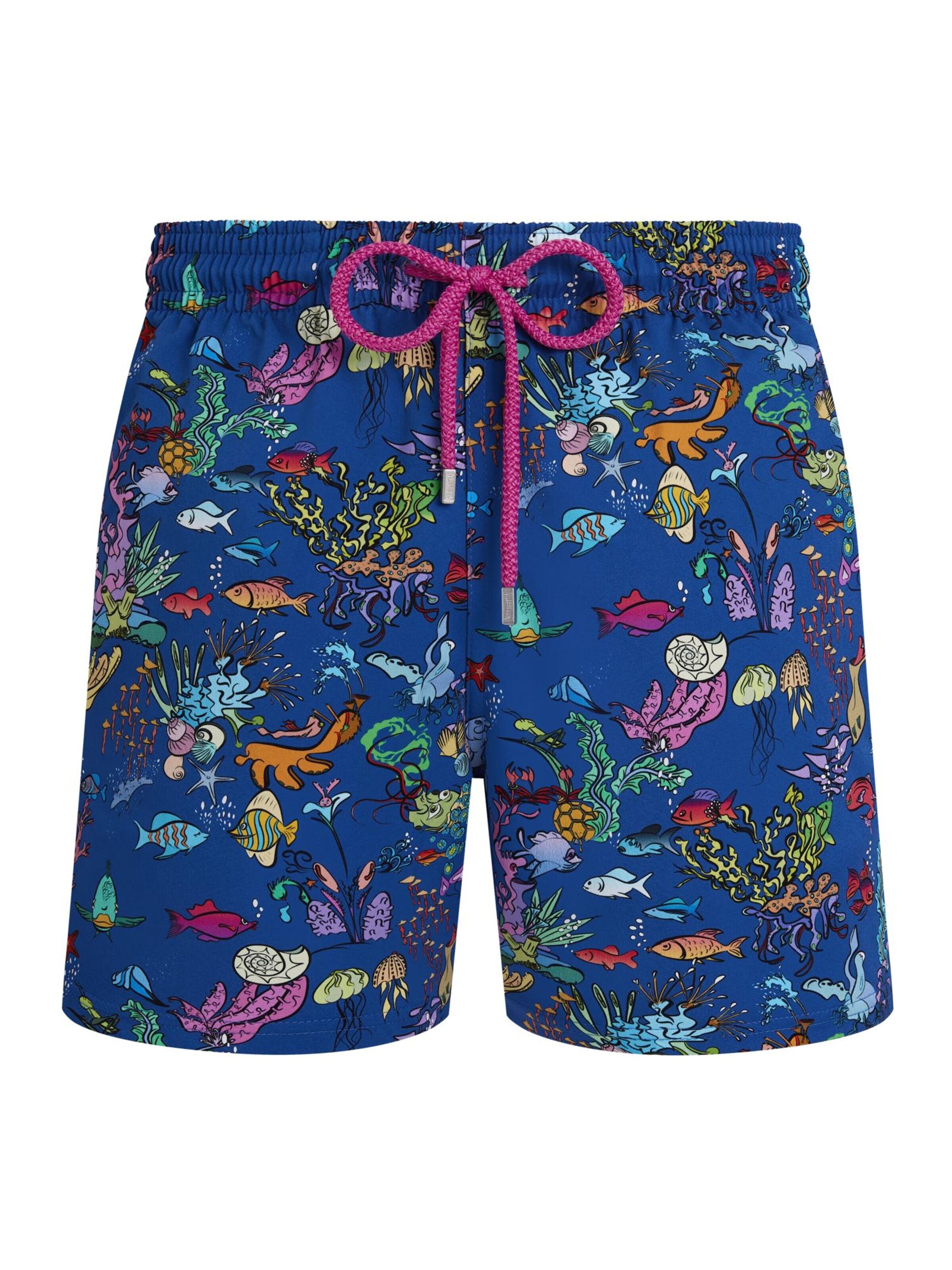 Vilebrequin - Bermudas en azul: frente