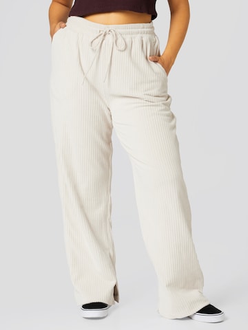 Loosefit Pantalon 'HANNA' A LOT LESS en blanc