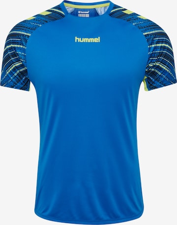 Hummel Performance shirt in Blue: front