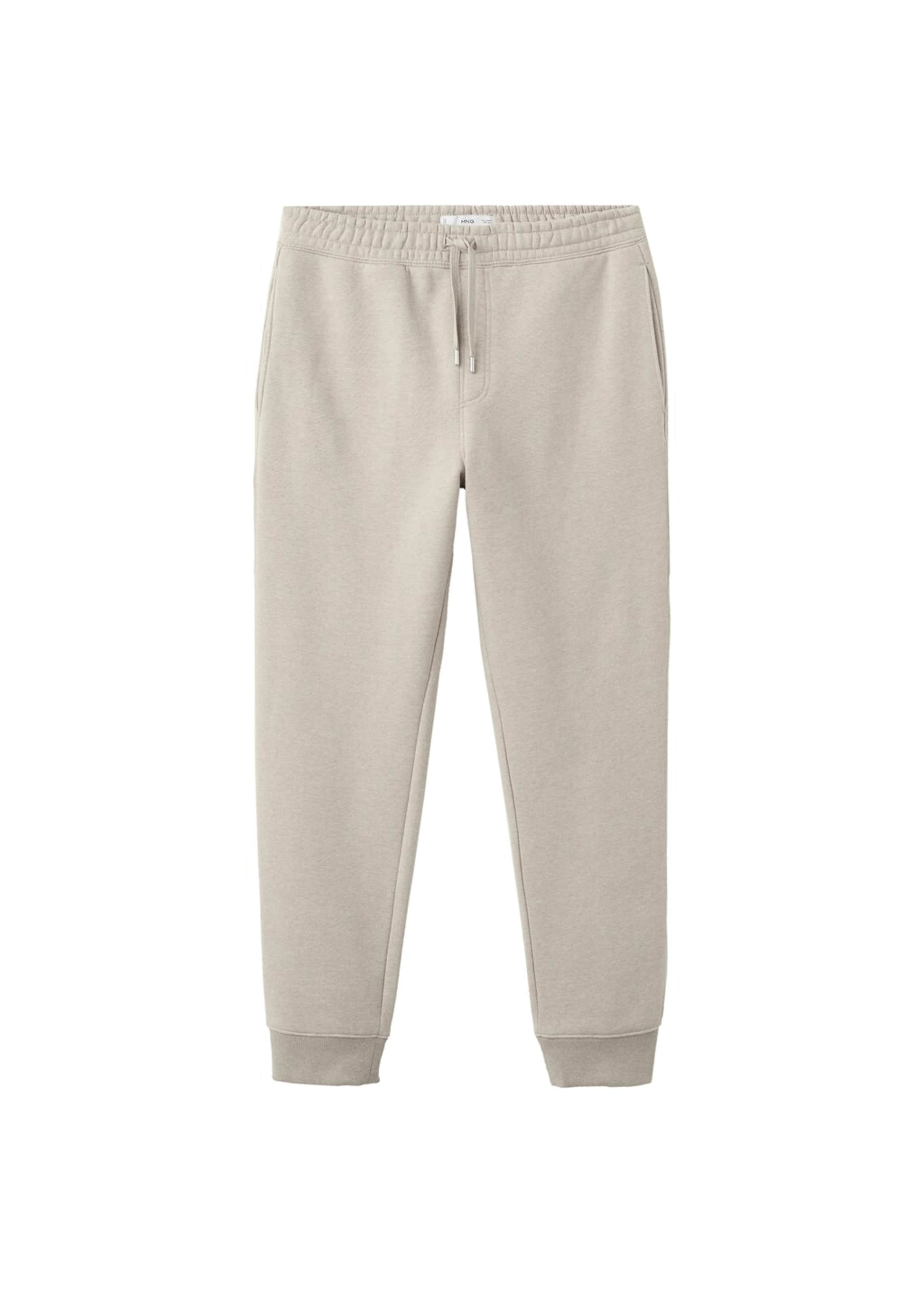 MANGO MAN Pants 'Cohen' in Beige: front