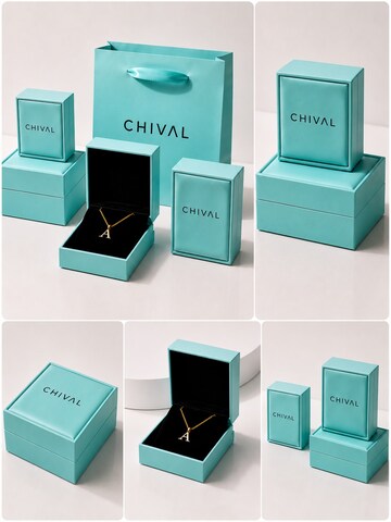 CHIVAL Earrings 'Hearts Clover' in Gold