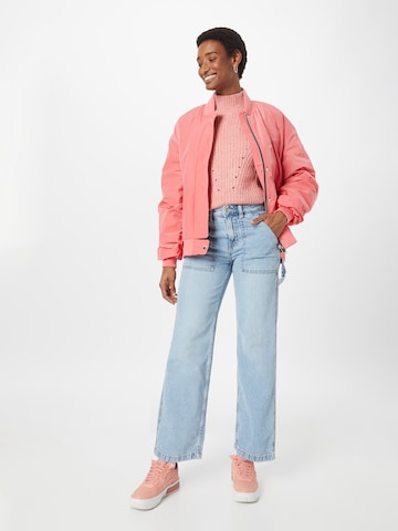 TOM TAILOR DENIM Pullover i pink