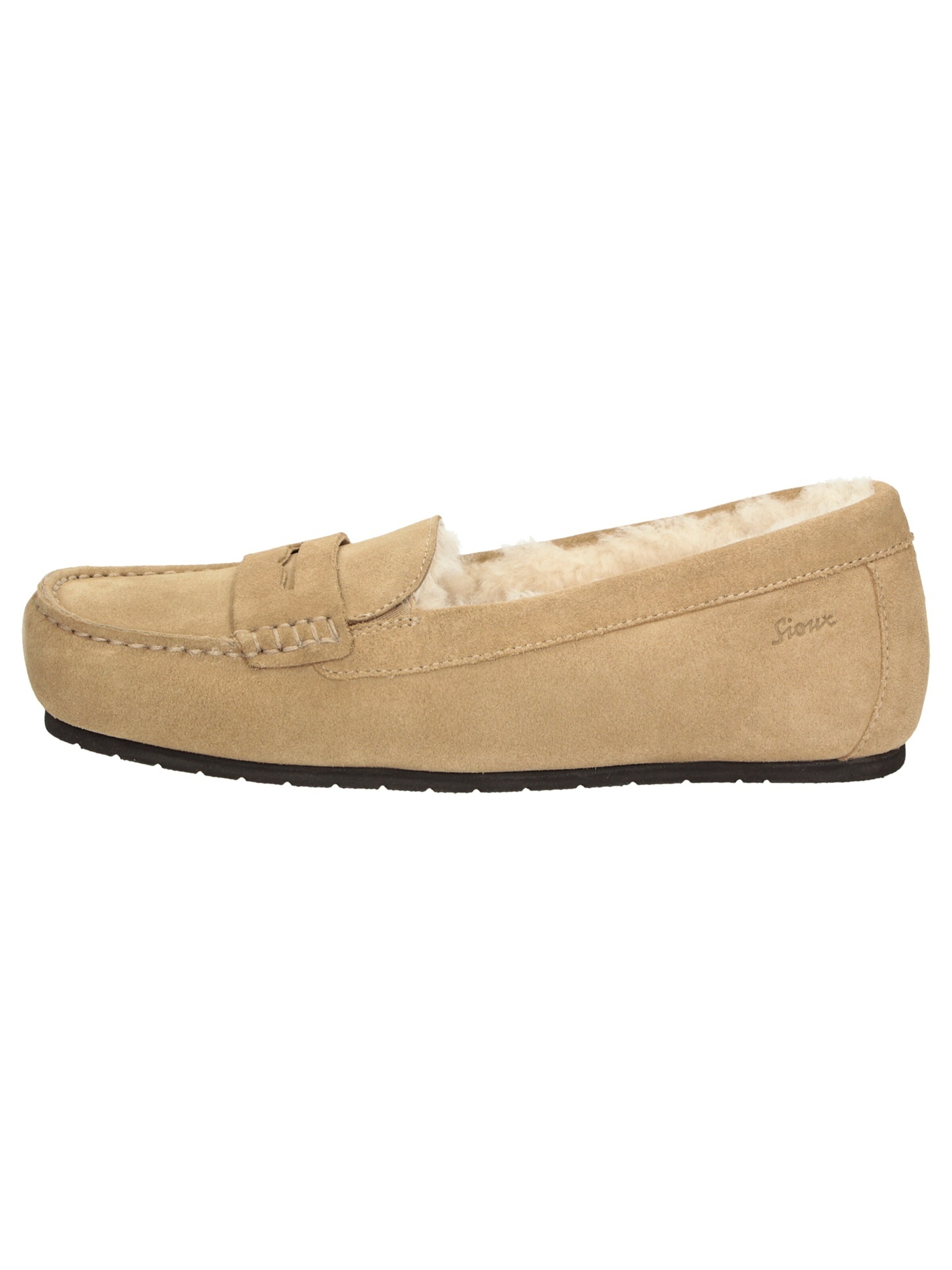 SIOUX Slipper ' Farmiga-707-LF ' in Beige