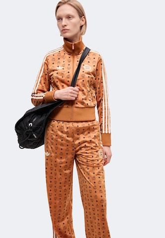 ADIDAS PERFORMANCE Loosefit Sporthose in Orange: Vorderseite