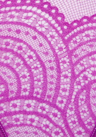 LASCANA Stringi w kolorze fioletowy