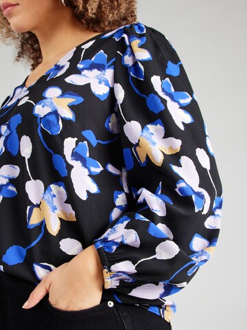 ONLY Carmakoma Blouse 'CARASTER' in Zwart