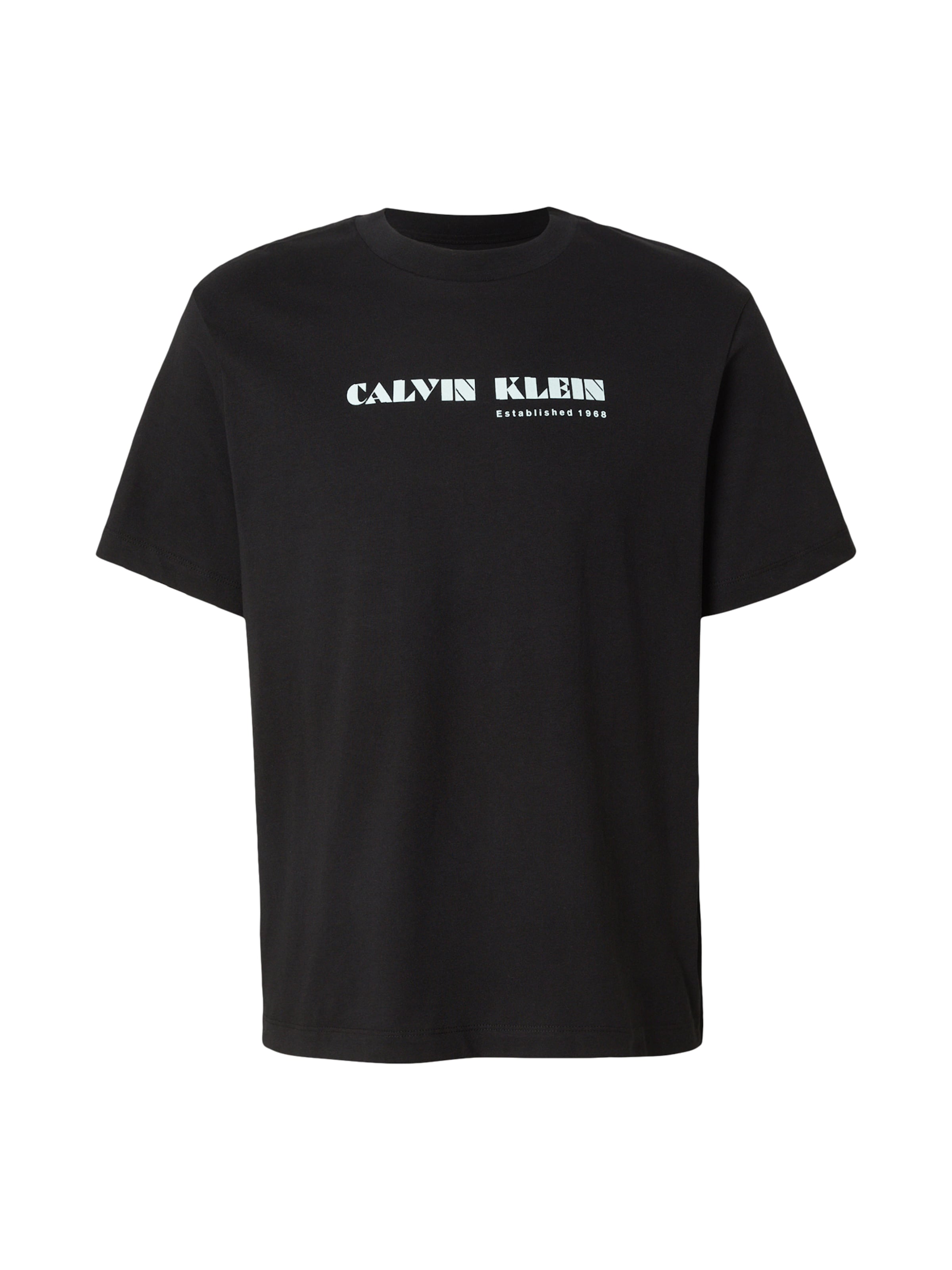 Calvin Klein Jeans Bluser & t-shirts i sort: forside