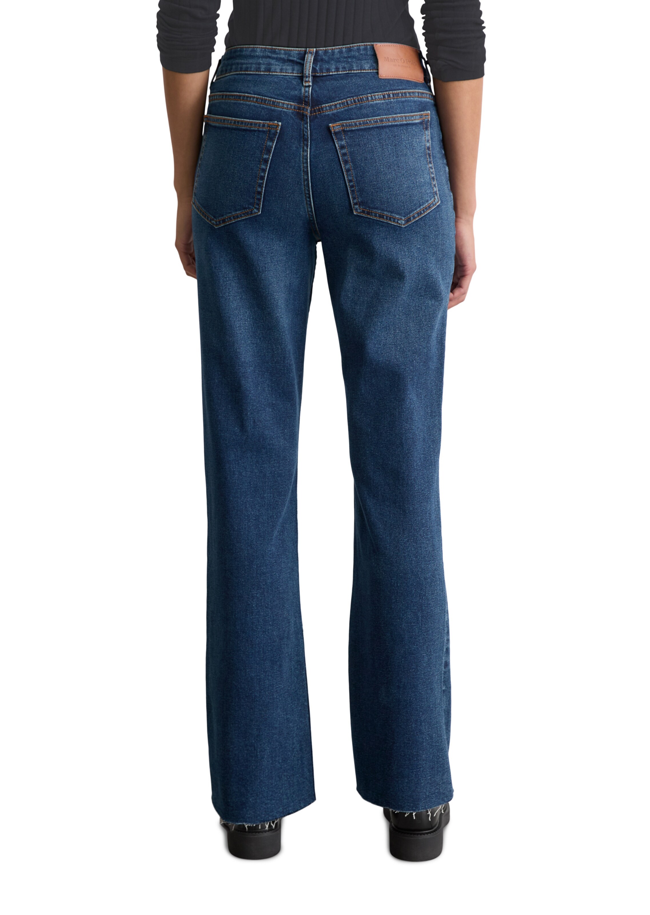 Marc O'Polo Flared Jeans in Blauw