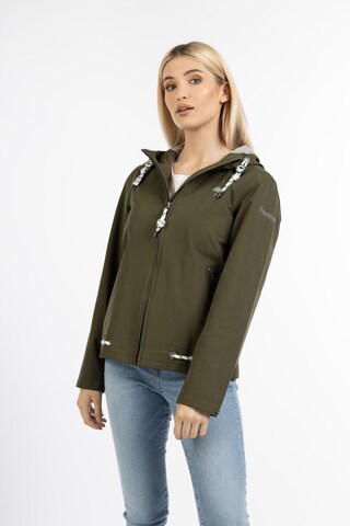 Schmuddelwedda Weatherproof jacket in Green: front