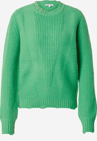 Pullover 'MAGLIA' di PATRIZIA PEPE in verde: frontale