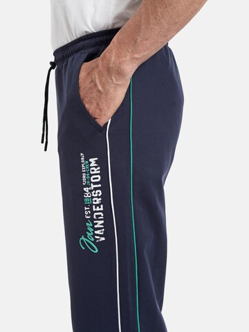 Loosefit Pantalon ' Kalevi ' Jan Vanderstorm en bleu