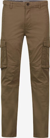 Pantalon cargo Petrol Industries en marron : devant