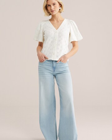 WE Fashion Bluzka w kolorze biały