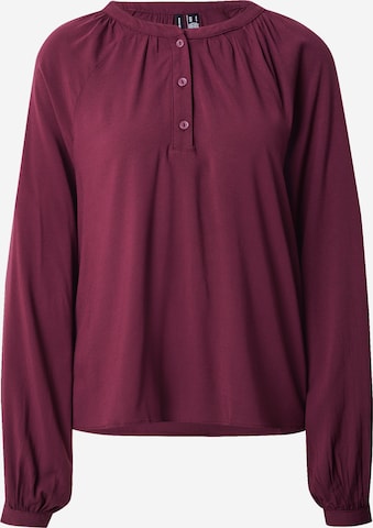 VERO MODABluza 'VMBELLA' - crvena boja: prednji dio