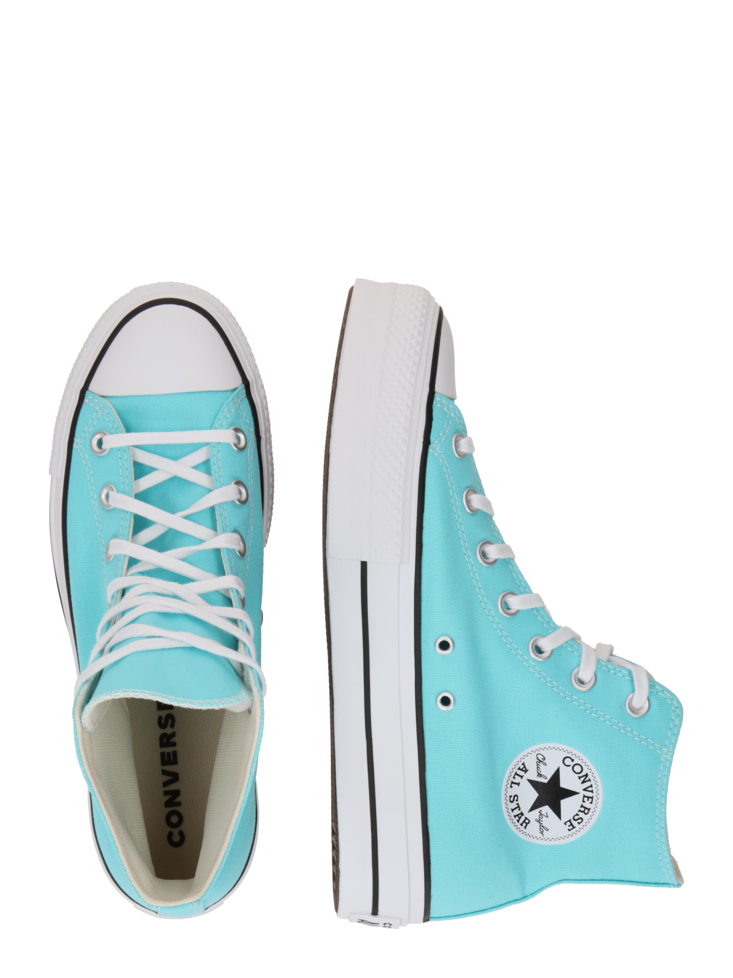 CONVERSE Kõrged ketsid 'Chuck Taylor All Star Lift', värv sinine