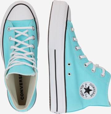 CONVERSE Високи маратонки 'Chuck Taylor All Star Lift' в синьо