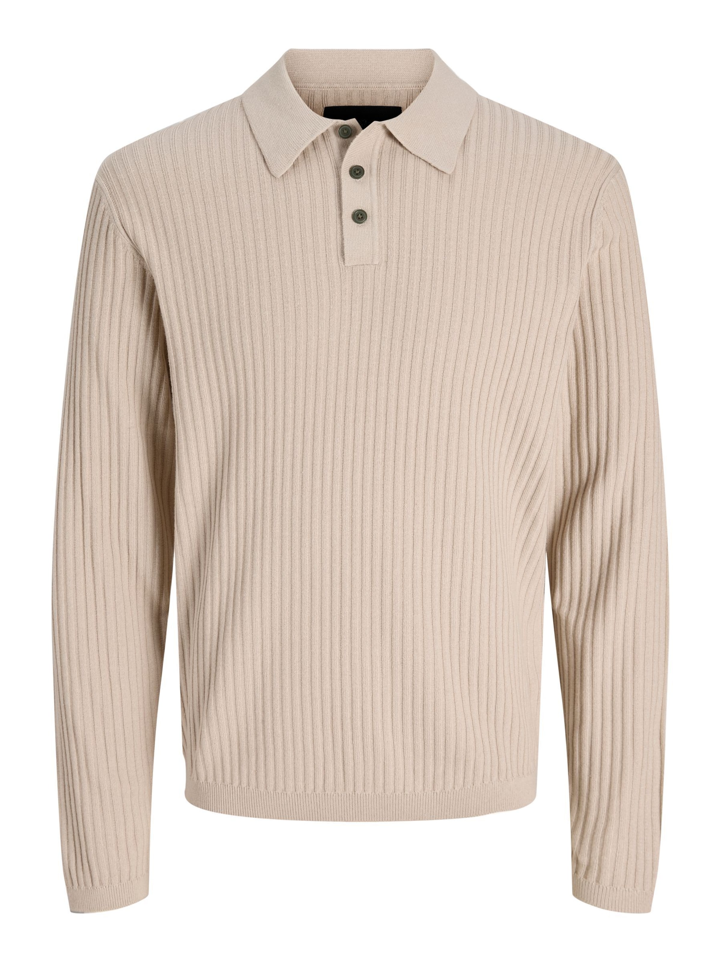 JACK & JONES Trui in Beige: voorkant