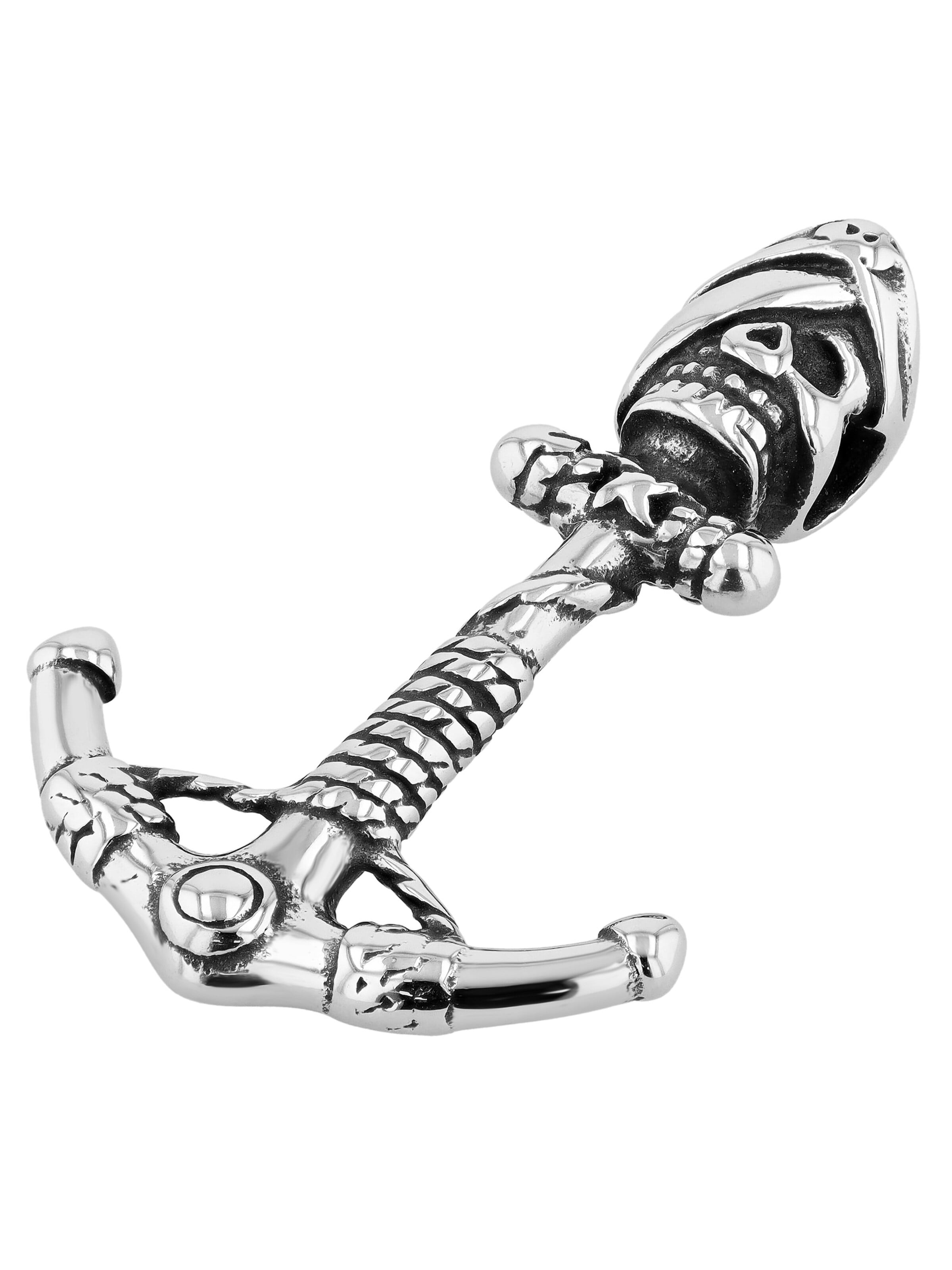 Akzent Pendant '"Tito" Modelle -  Herren Edelstahlanhänger - Silberfarben' in Mixed colors