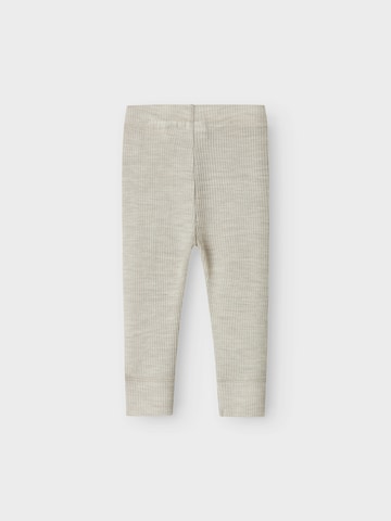 NAME IT Skinny Leggings 'NBNWax' in Beige
