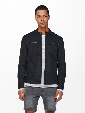 Veste mi-saison 'Willow' Only & Sons en noir : devant