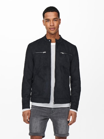 Only & Sons Between-Season Jacket 'Willow' in Black: front