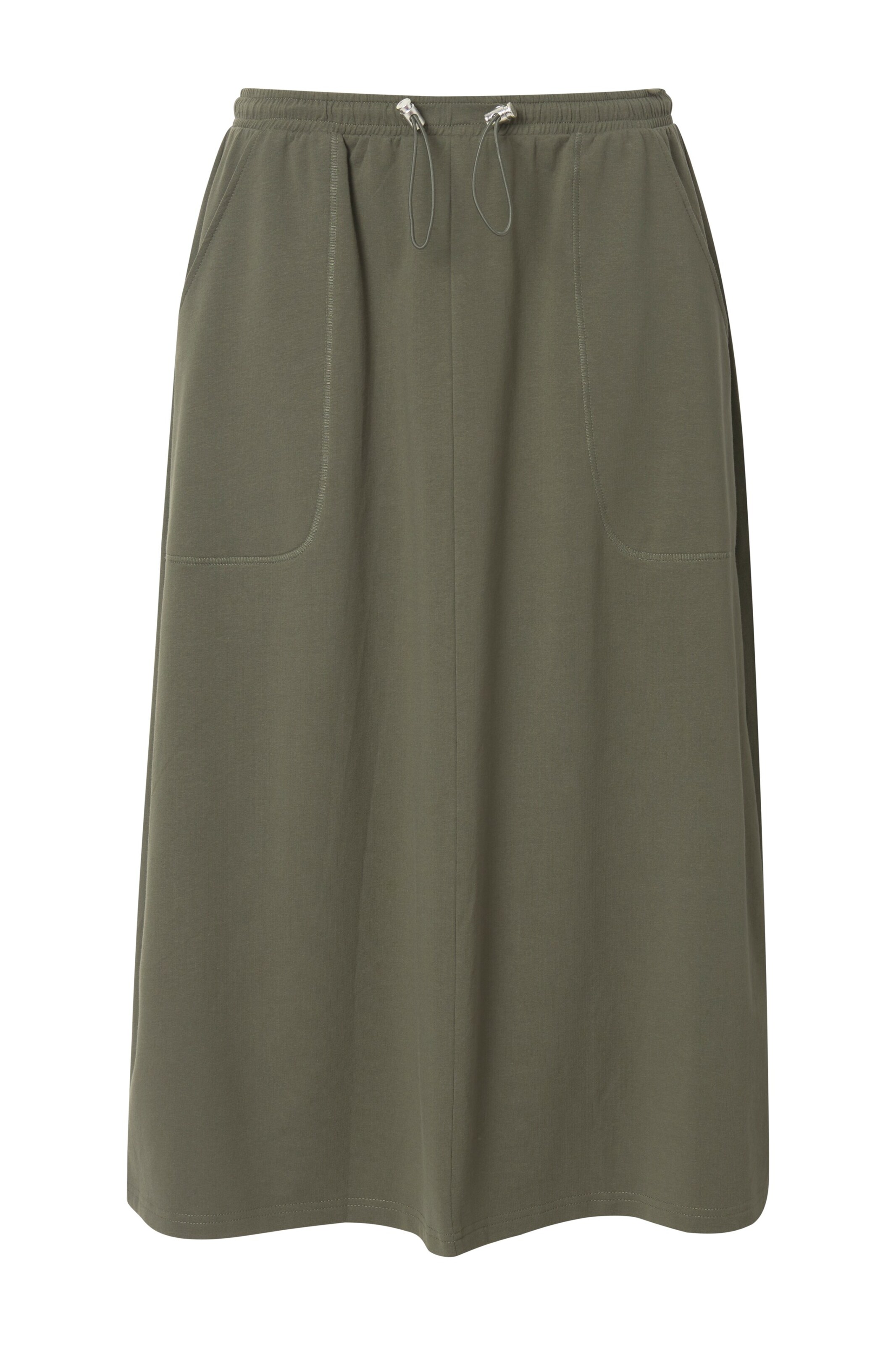 Ulla Popken Rok in Groen: voorkant