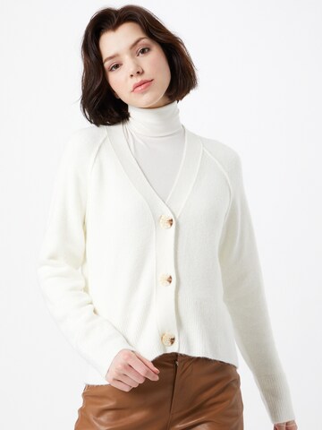 Cardigan 'Disona' OPUS en blanc : devant