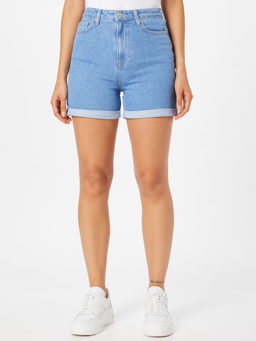 Trendyol Regular Shorts in Blau: predná strana