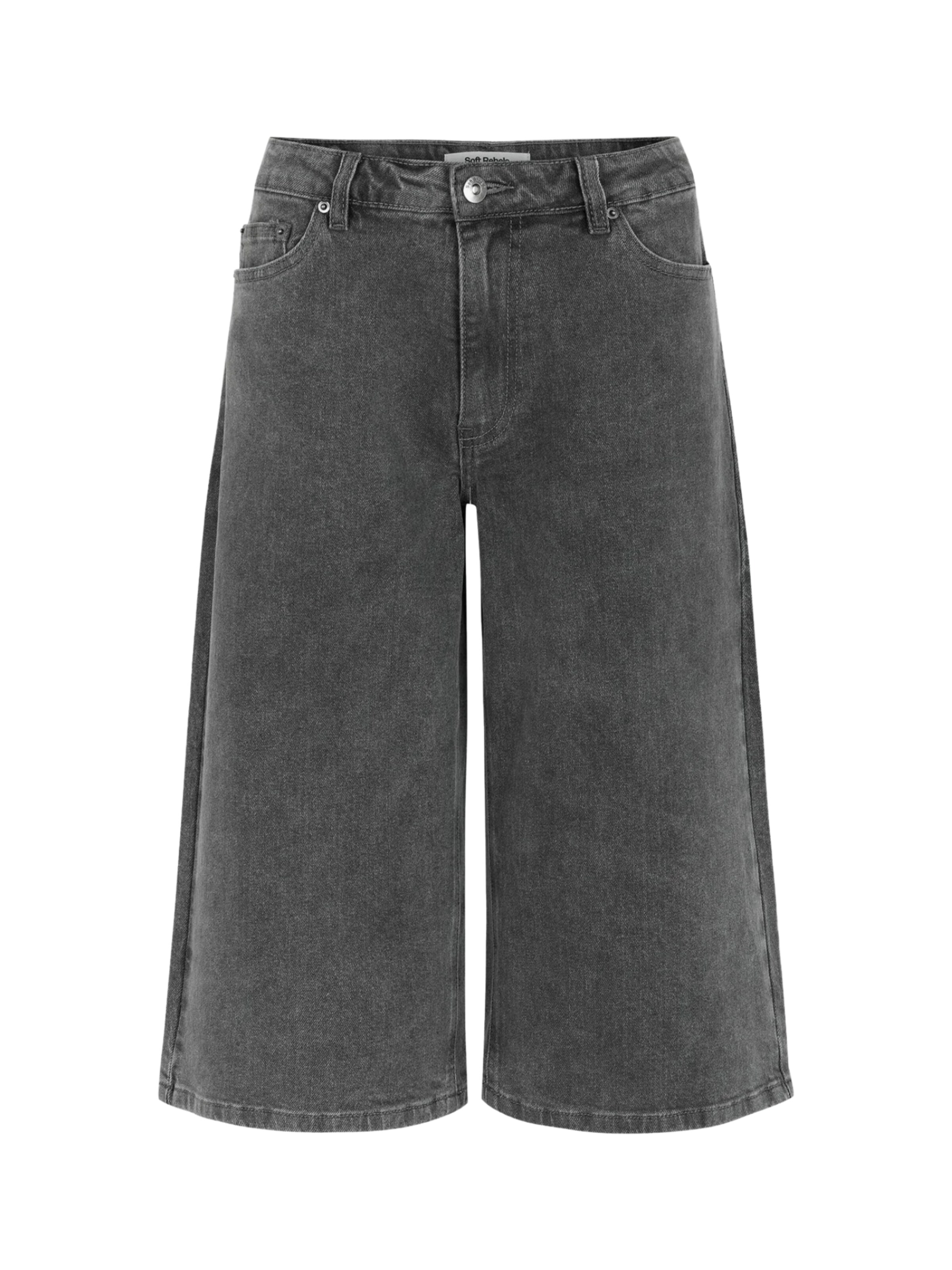 Wide leg Jeans 'Willa' di Soft Rebels in grigio: frontale