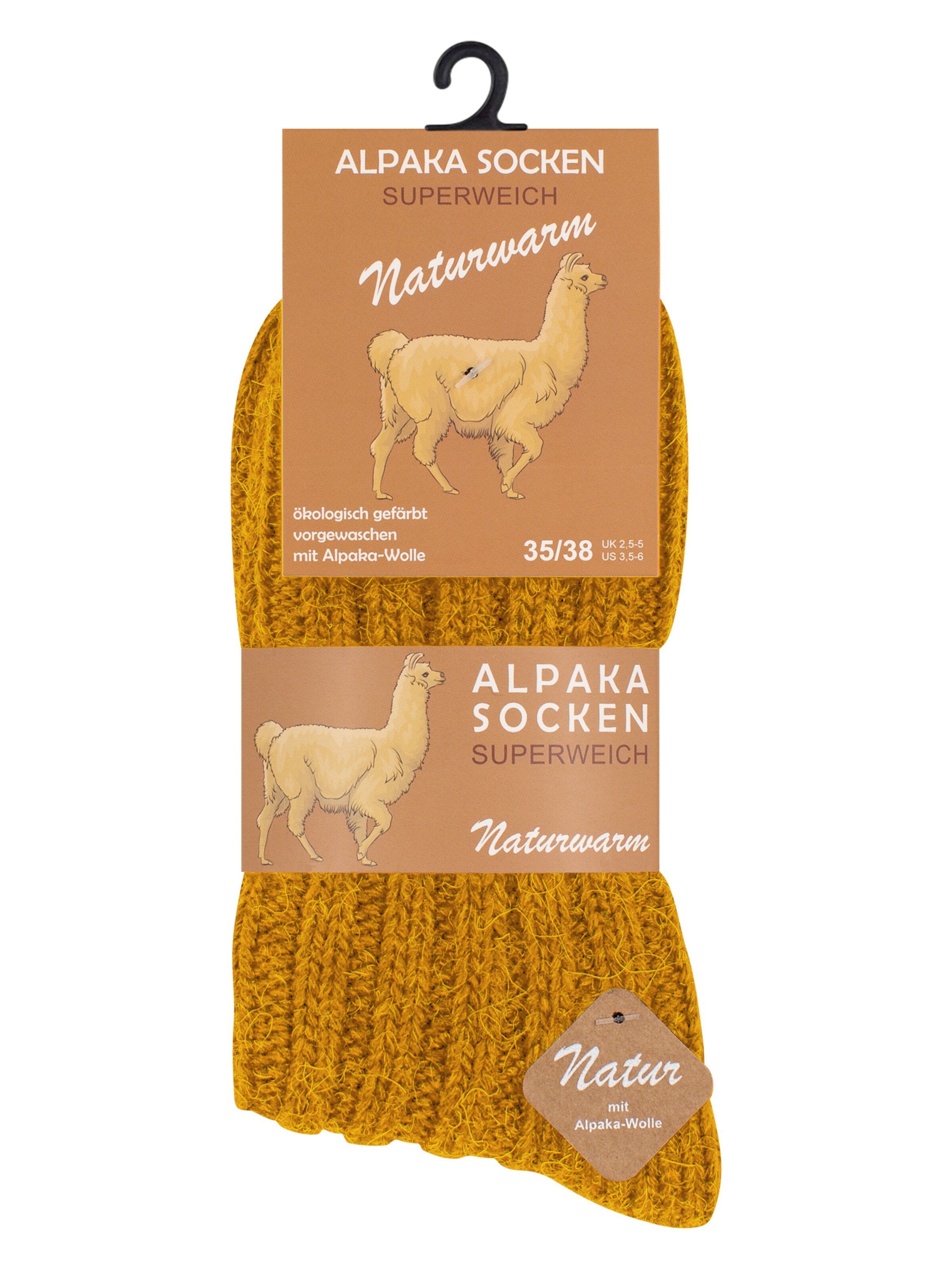 Chaussettes Cotton Prime en marron