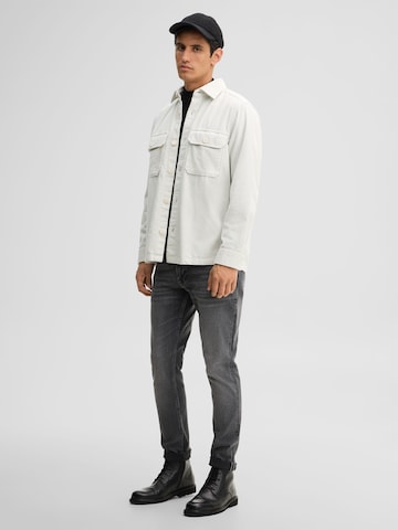 Coupe regular Chemise business STRELLSON en blanc