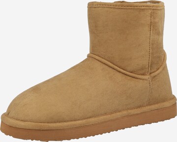 Monki Boots in Beige: front