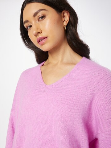 BOSS - Jersey 'Fondianan' en rosa