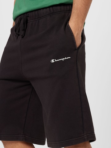 Champion Authentic Athletic Apparel Loose fit Trousers in Black