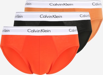 Calvin Klein Underwear Трусы-слипы в Оранжевый: спереди