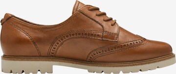 TAMARIS Lace-Up Shoes in Brown