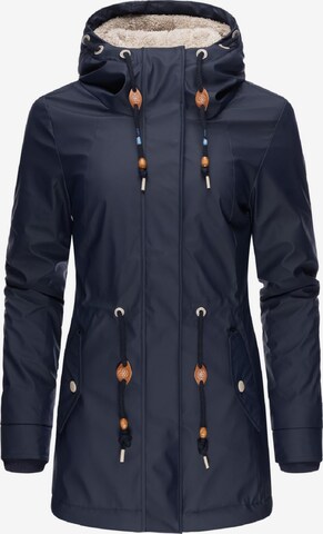 Ragwear Winter Coat 'Monadis Rainy II Intl.' in Blue
