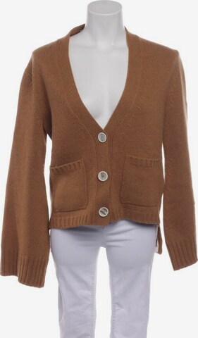 Off-White Sweater & Cardigan in S in Brown: front