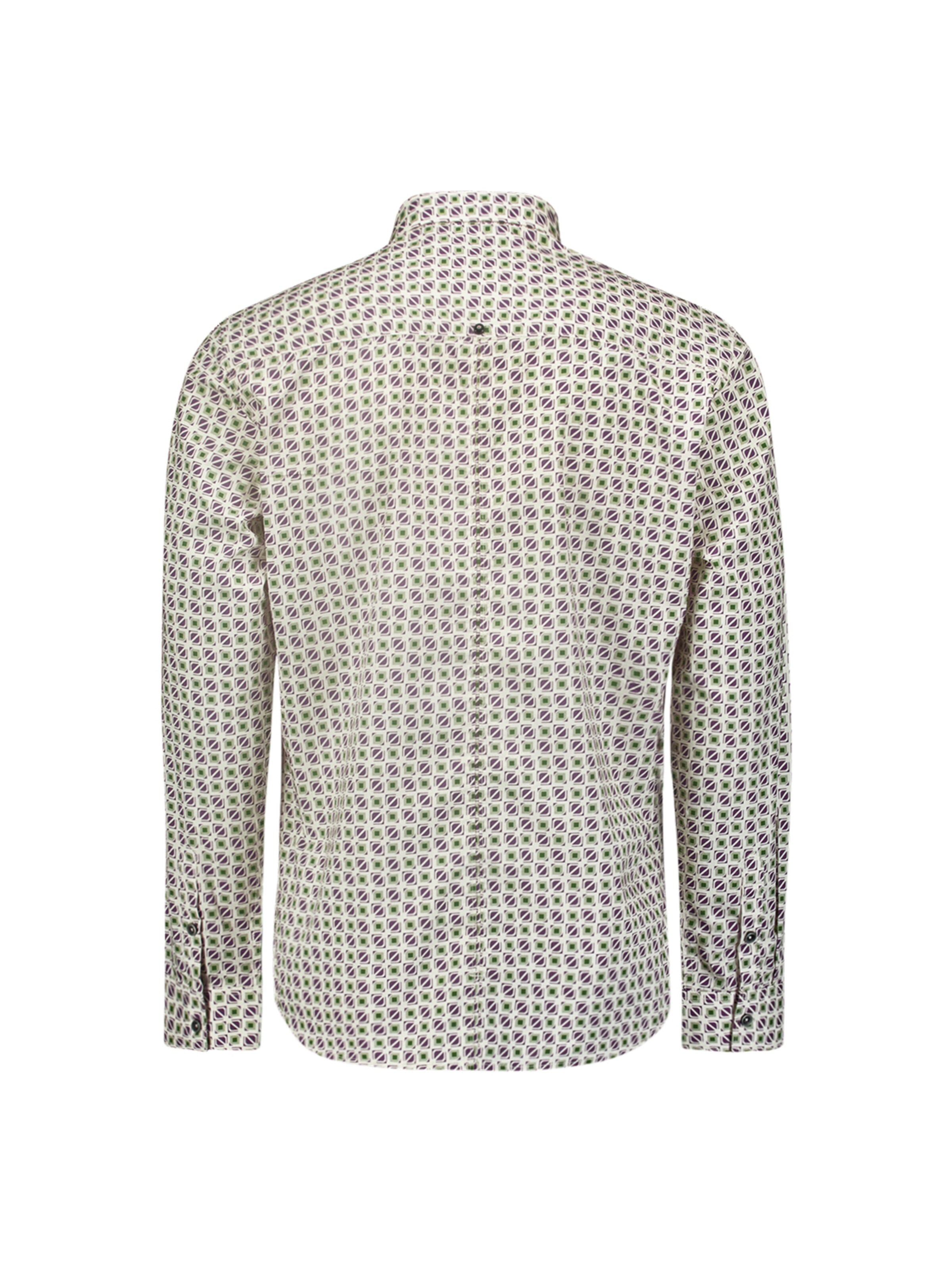 No Excess Slim Fit Hemd in Weiß