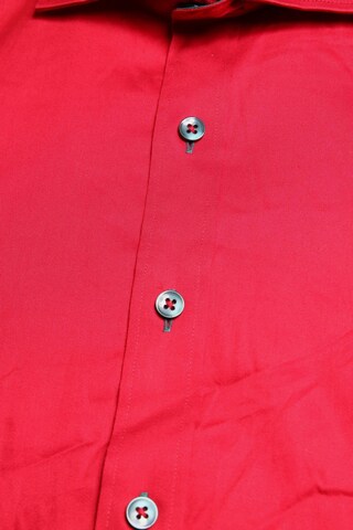 Dressmann Button Up Shirt in S in Red