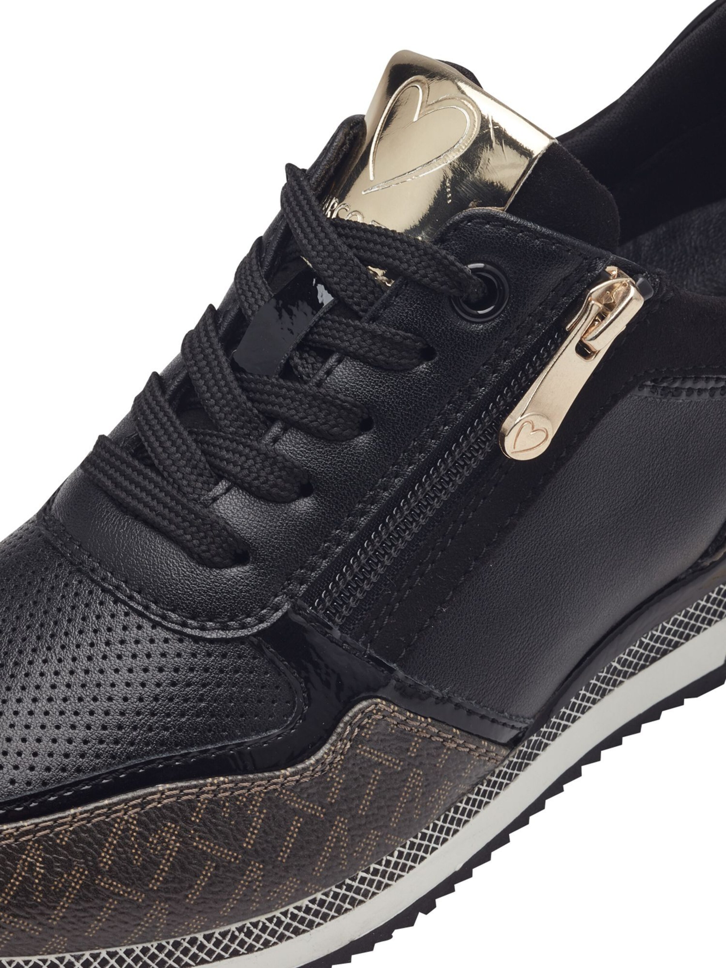 MARCO TOZZI Sneakers laag in Zwart