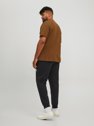 Jack & Jones Plus Tapered Pants 'Gordon Lock' in Black