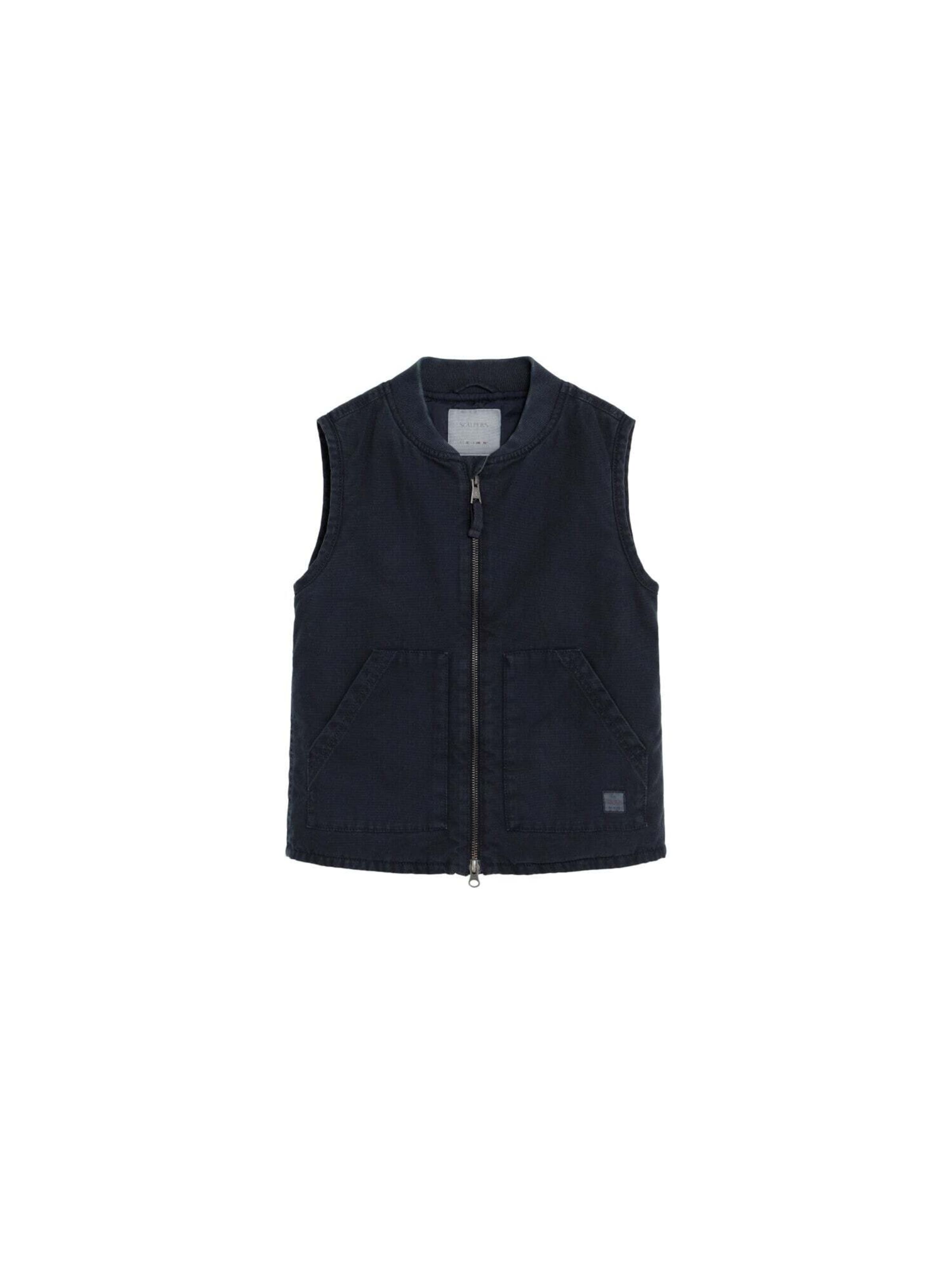 Gilet di Scalpers in blu: frontale