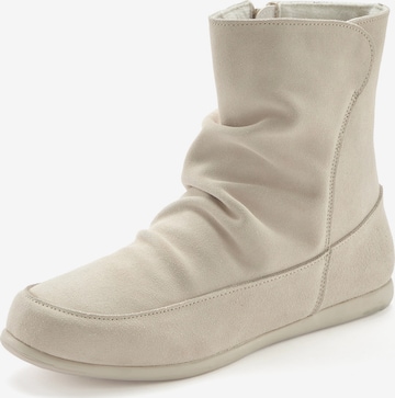 VIVANCE Ankle Boots in Beige: front