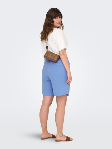 ONLY Carmakoma Loose fit Pants 'CARTHYRA' in Blue