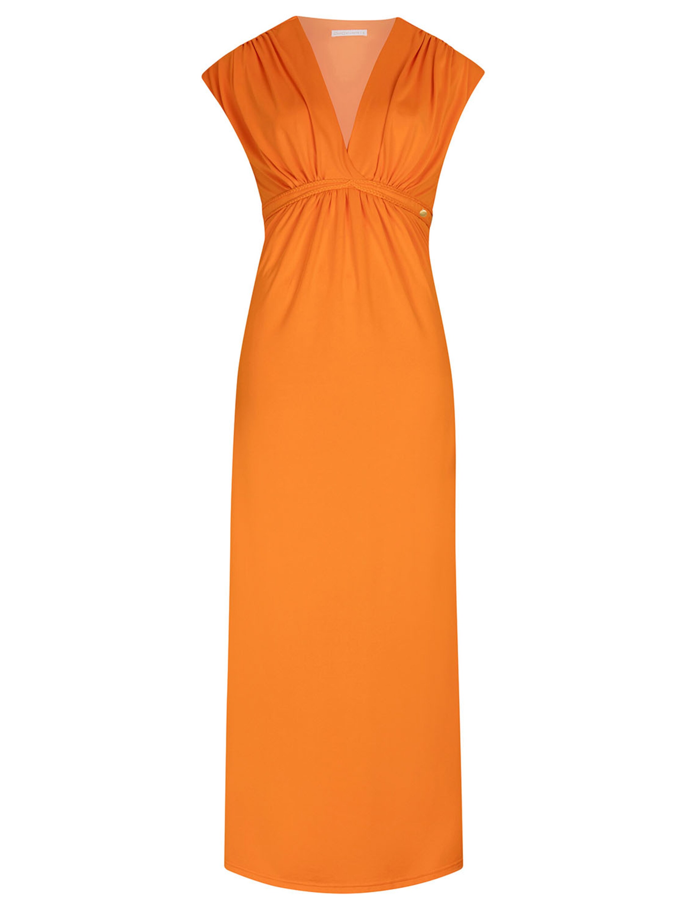 Chic by Lirette Dress 'Kimono dress Natural' in Orange: front