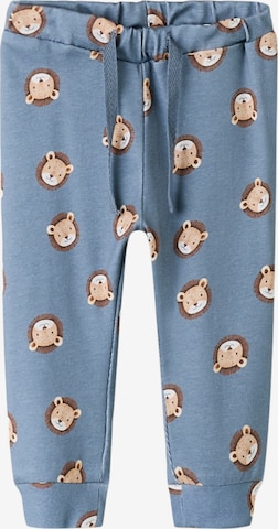 NAME IT Zwężany krój Spodnie w kolorze niebieski: przód